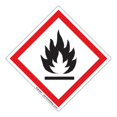 ラベル確認用 Flame (GHS6239-) Label