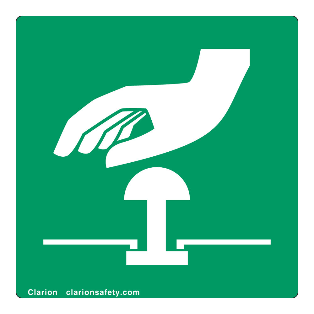Emergency Stop Label (IS6558-)