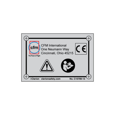 centroページ CFM International (C10789-13) Label