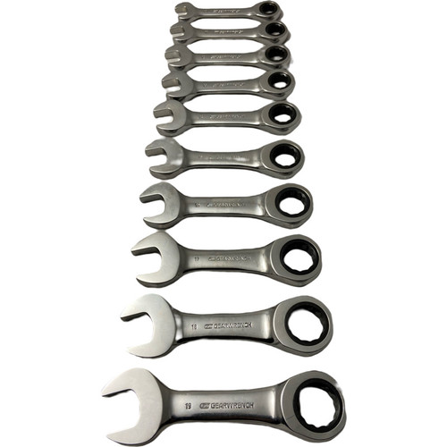 GearWrench 12 Pc. Metric Combination Ratcheting Wrench Set