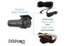 BlackVue DR970X-2CH-PLUS II Dash Cam | Power Cords Included