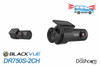 DR750S-2CH BlackVue Dual-Lens Dual 1080p Dashcam | For Front and Rear Video and Audio Recording