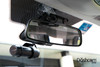 Custom Offset Bracket for BlackVue/Thinkware IR Inside-facing Dashcam Lens | In-Car Example Photo | Clear
