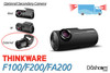 Thinkware F100/F200/FA200 Exterior Waterproof Infrared Secondary Add-On Camera | Example Placement and Video Coverages