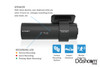 BlackVue DR750X-2CH-IR Dual-Lens Dash Cam w/ Forward-Facing Plus Infrared Interior-Facing Lens | More Features
