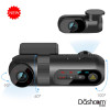 VIOFO T130 3 Channel Dash Cam | Wide-angle front (140°), interior(165°) and rear (165°)