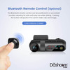 VIOFO T130 3 Channel Dash Cam | Optional Bluetooth Remote for Event Tagging