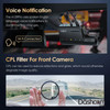 Viofo A139 PRO 2 Channel 4K Dual Lens Dash Cam | Voice Notification & Included CPL Filter