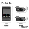 VIOFO A229 3CH PRO 3CH Smart Dash Cam | Product Dimensions