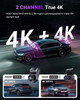 Vantrue S1 Pro Max Dash Cam | 4K Front + 4K Rear Recording, Both @ 30fps
