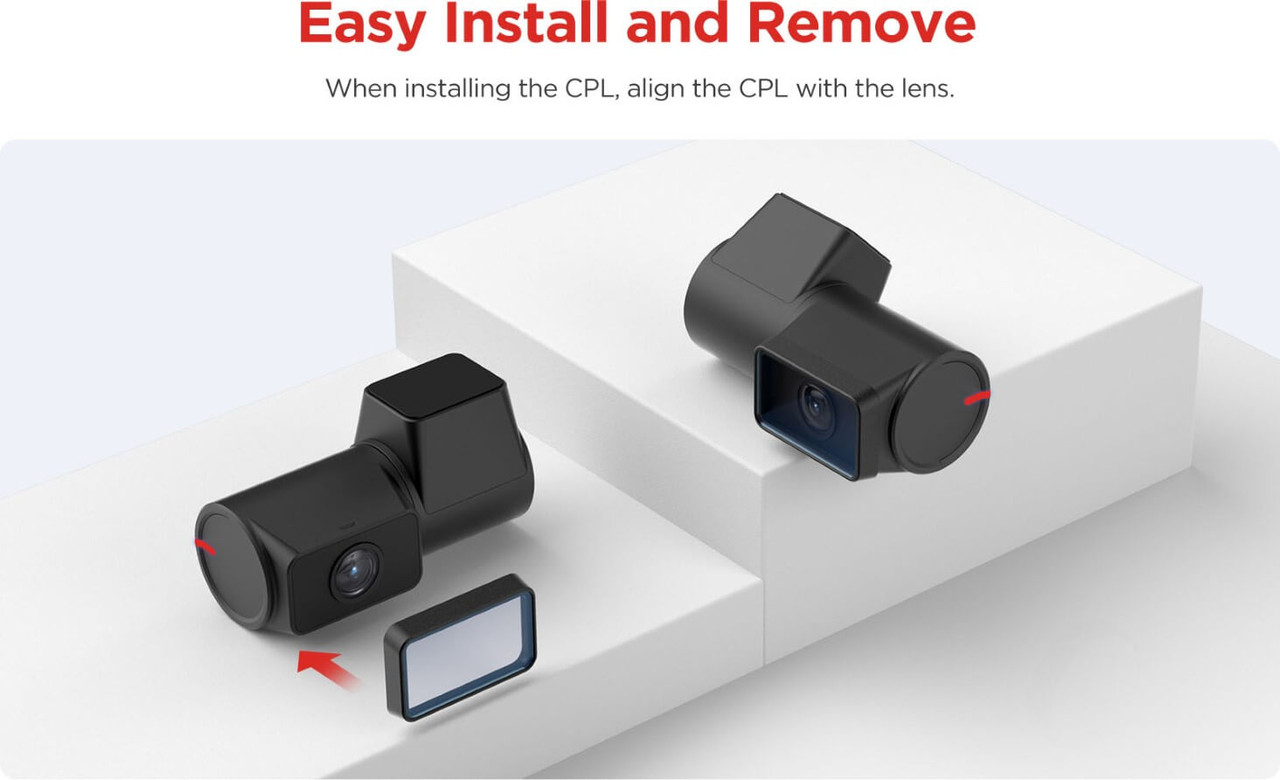 VIOFO Polarizing Filter for A329S/A229 Ultra Rear Camera | CPL-600