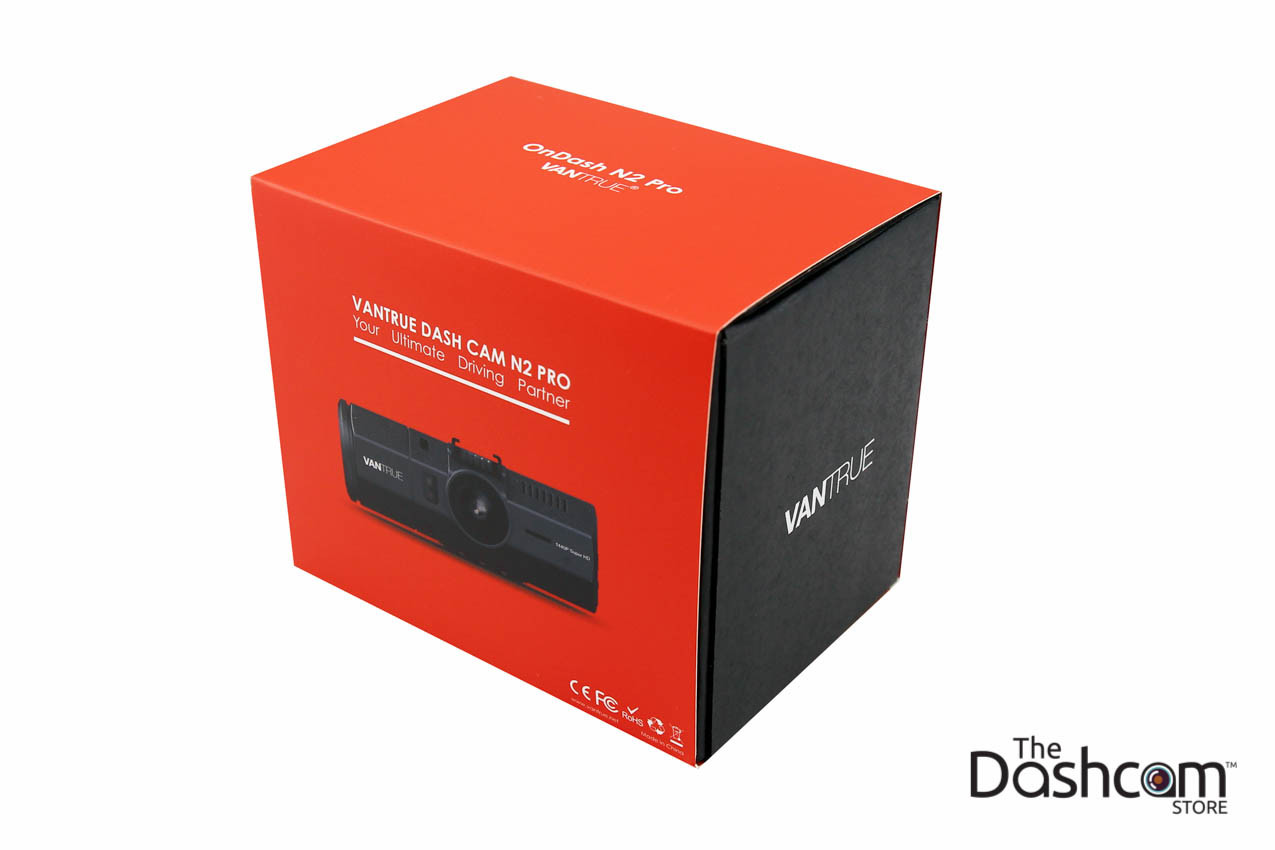 Vantrue N2 Pro Dual Lens Dual 1080p Dash Cam for Front and Inside