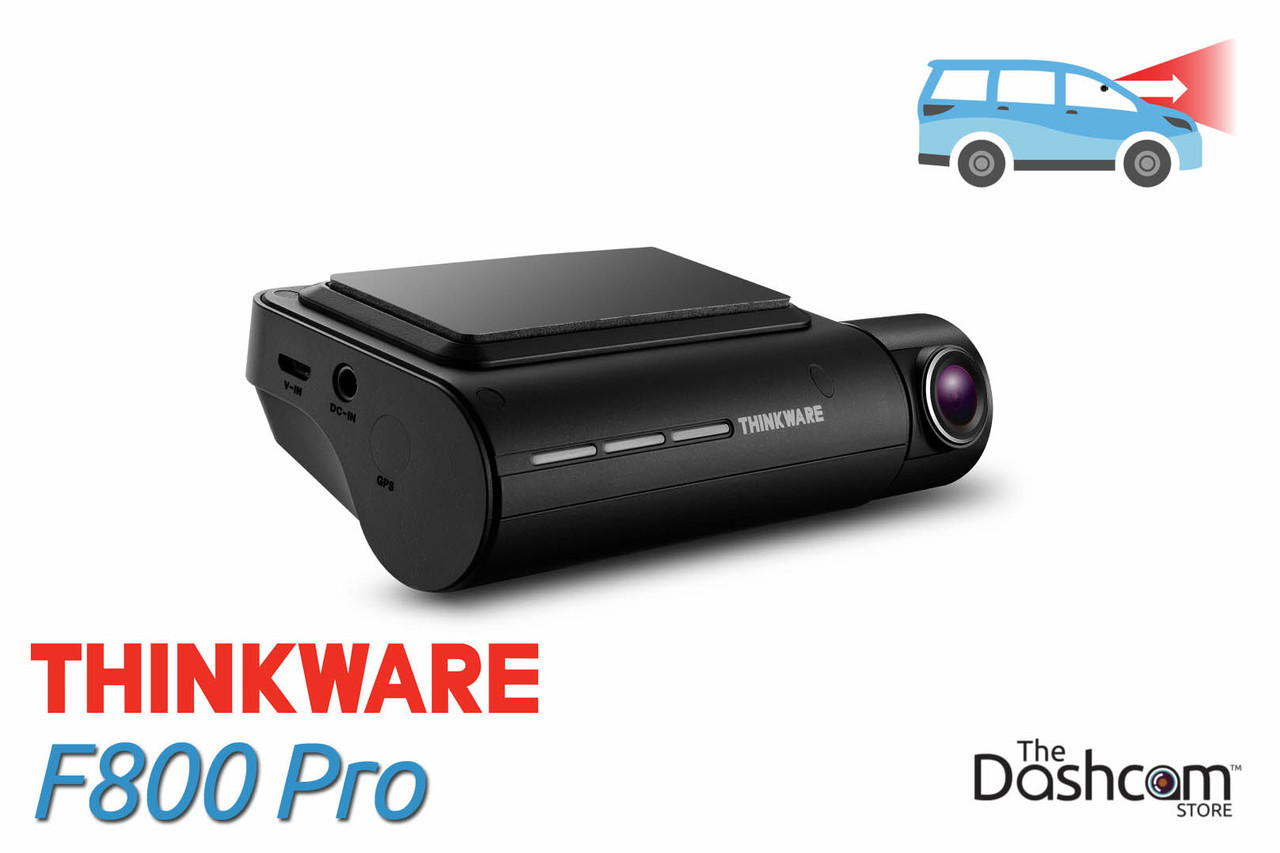 Thinkware F800 Pro Dashcam 1080p Full HD 2CH w/ Night Vision & GPS
