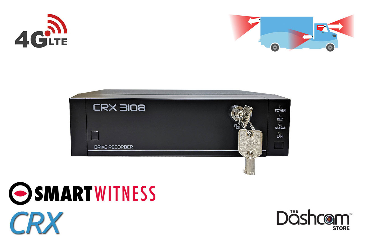SmartWitness CRX | 8-Channel Live Video Fleet Data Recorder