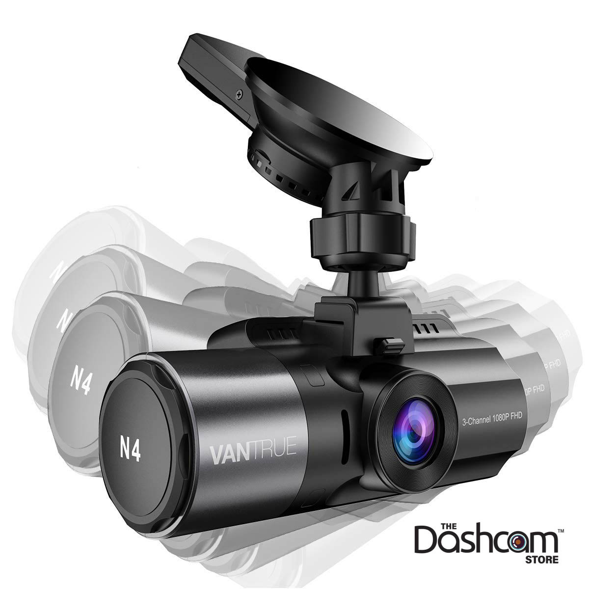 【美品】VANTRUE N4 GPSマウント 純正microSDXC256GB GPS Antenna Suction Cup Mount for Vantrue N4 3CH Dash Cam