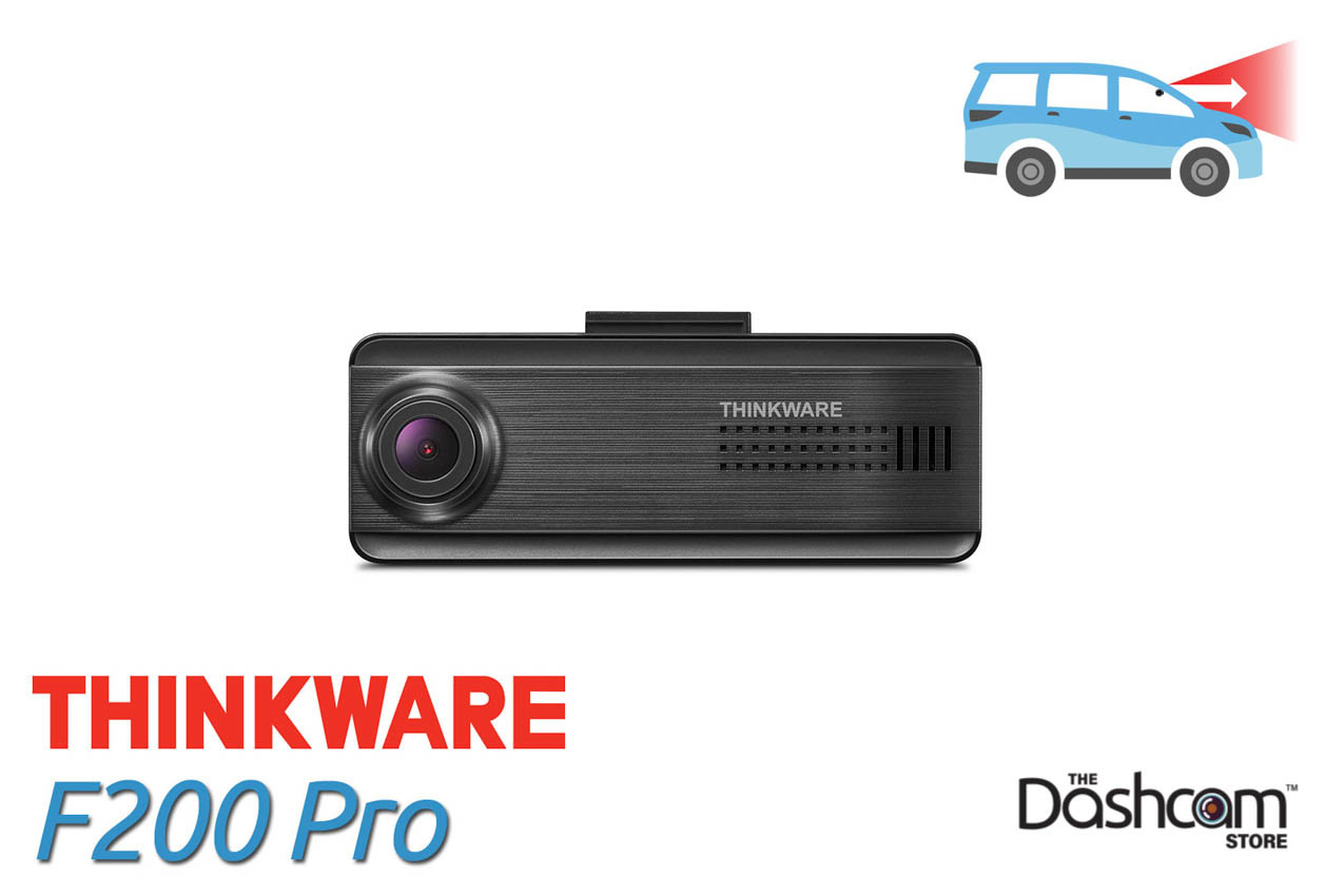 【アメリカ購入】THINKWARE F200 PRO ドライブレコーダー Thinkware F200 Pro Full HD Single Lens Dashcam w/ WiFi