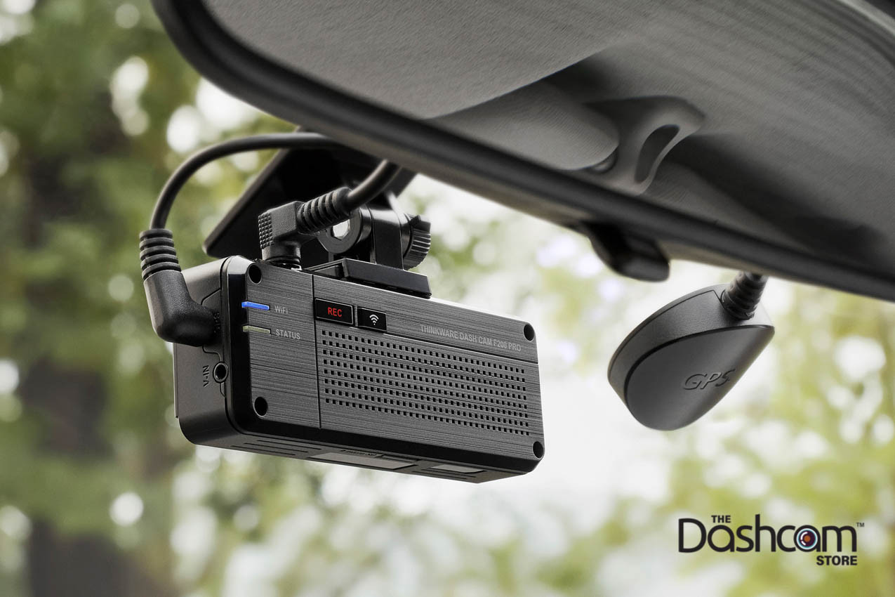 Thinkware F200 Pro Dual Lens Full HD Dashcam w/ WiFi