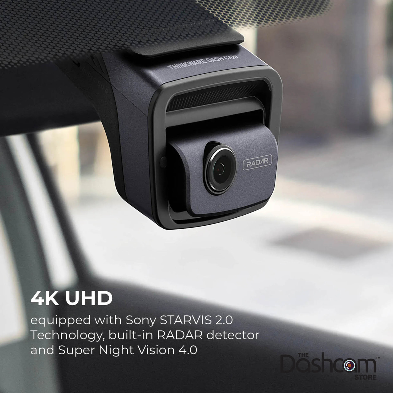 Shop Thinkware U3000-1CH 4K Dashcam w/Built-In Parking Radar