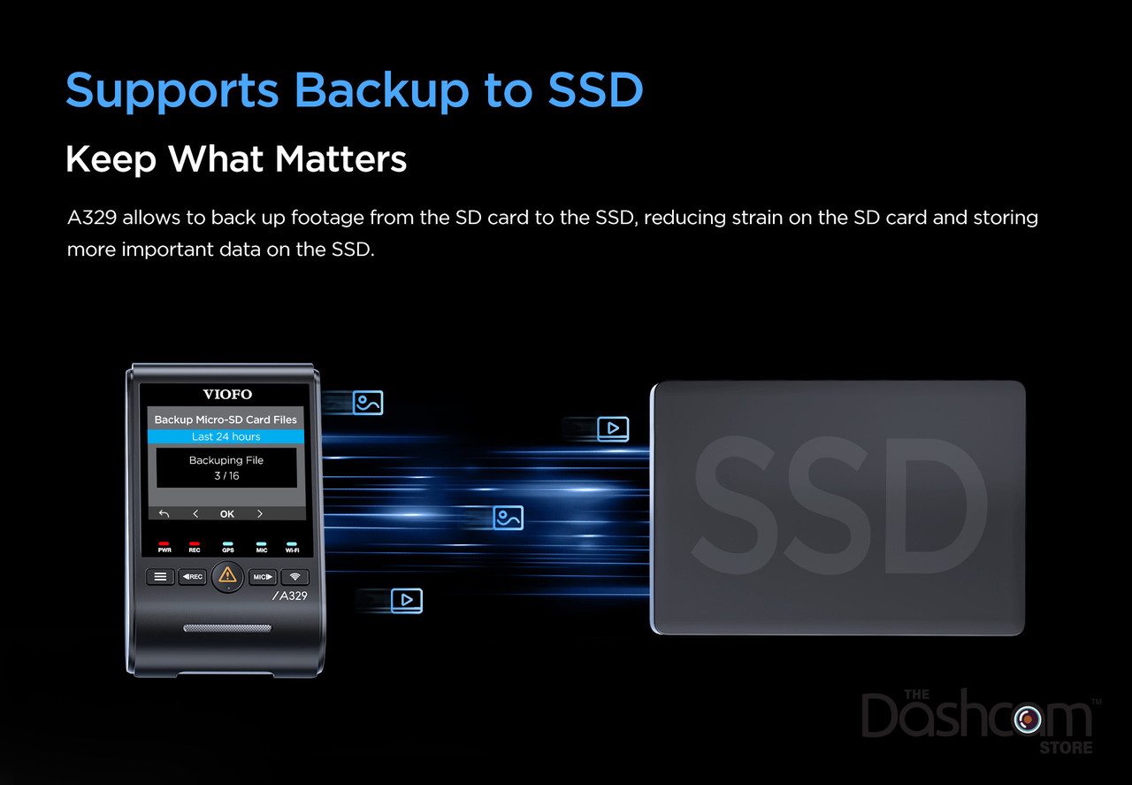 Shop VIOFO SSD Hard Drive Data Cable | The Dashcam Store