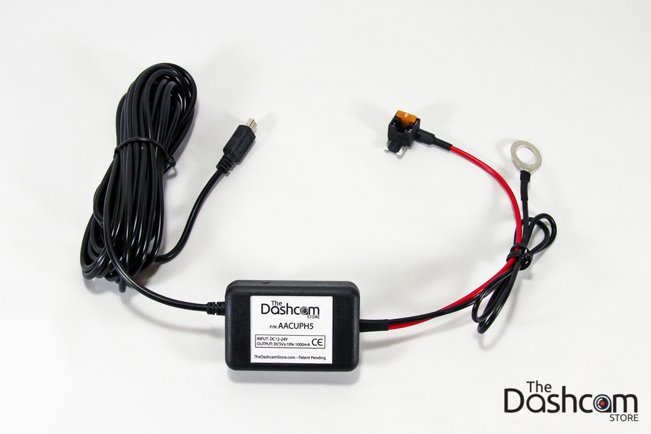 Vantrue USB C Dash Cam Hardwire Kit - 12V to 5V USB+Fuse Taps (For
