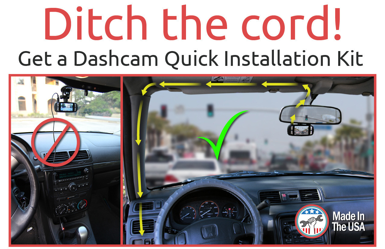 news-1-1 The Dashcam Store Quick & Easy Universal Dash Cam Installation Kit