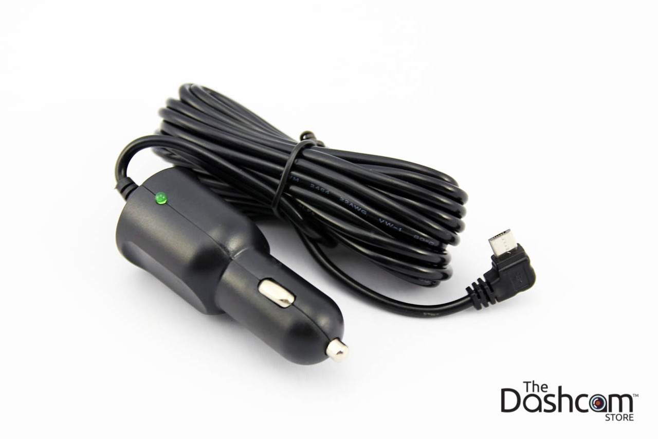 Replacement Micro Usb Power Cord For Dash Cams And Other Devices
