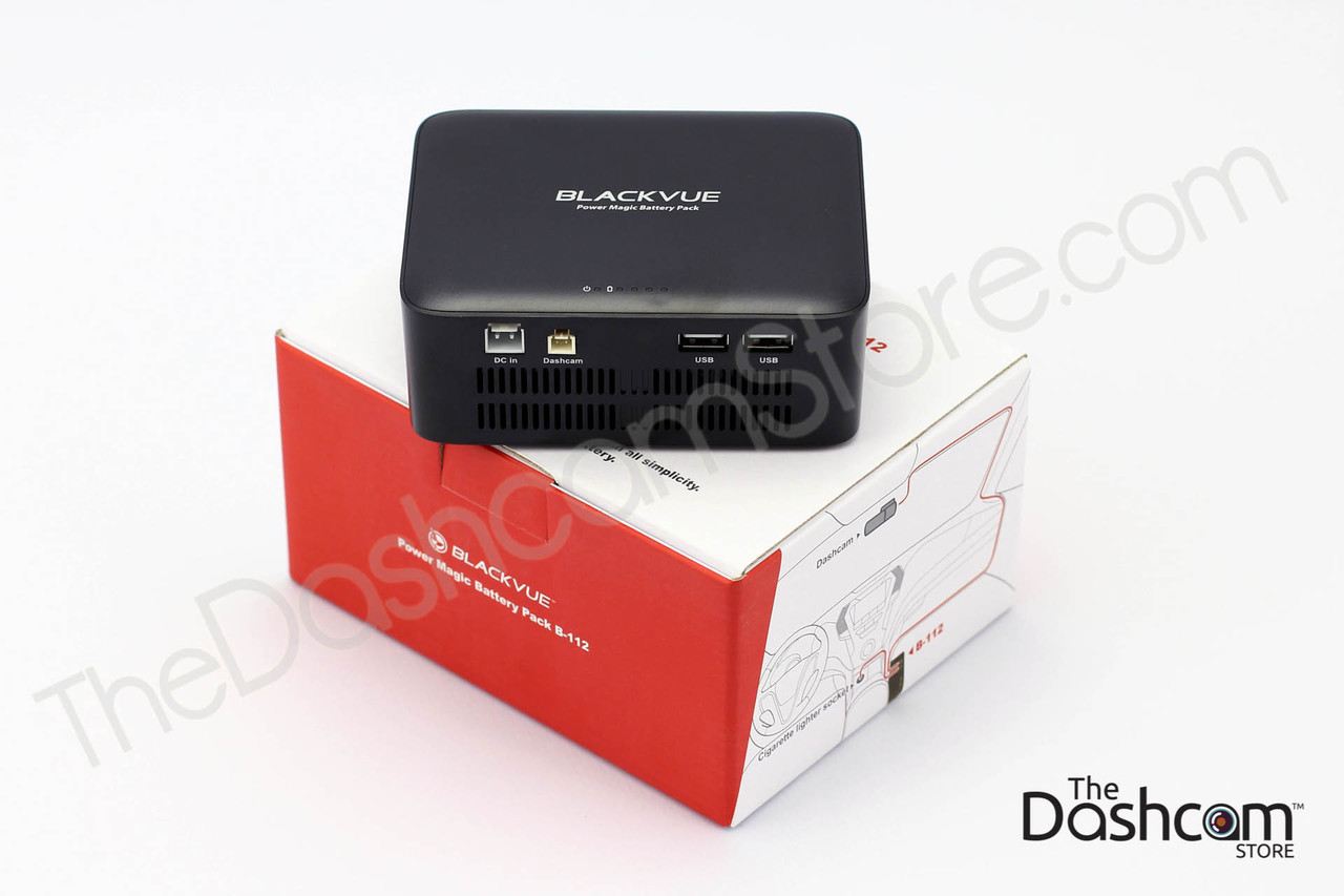 BlackVue Power Magic Battery Pack (B-112) for Any Dash Cam Parking Mode 