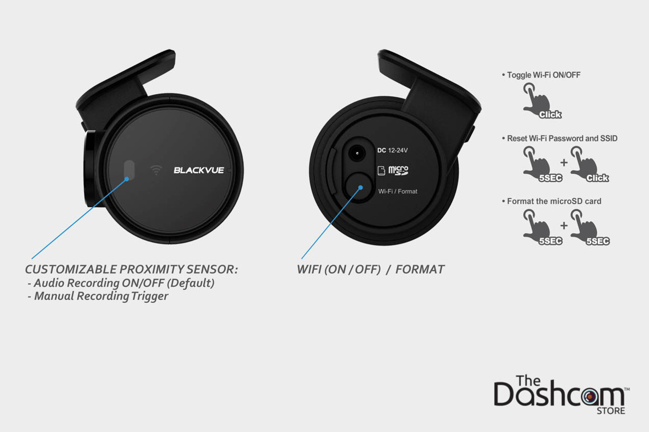 BlackVue DR750S-2CH Dual HD GPS WiFi Dash Cam Front & Rear