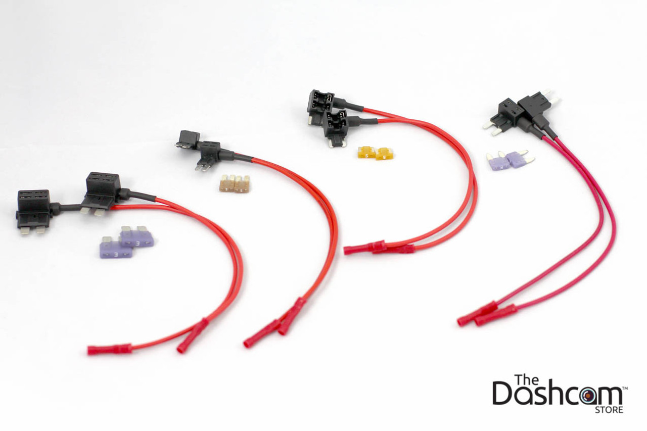Fuse Tap Bundle For Dash Cam Installation Includes All 4 Types Of Fuse Taps