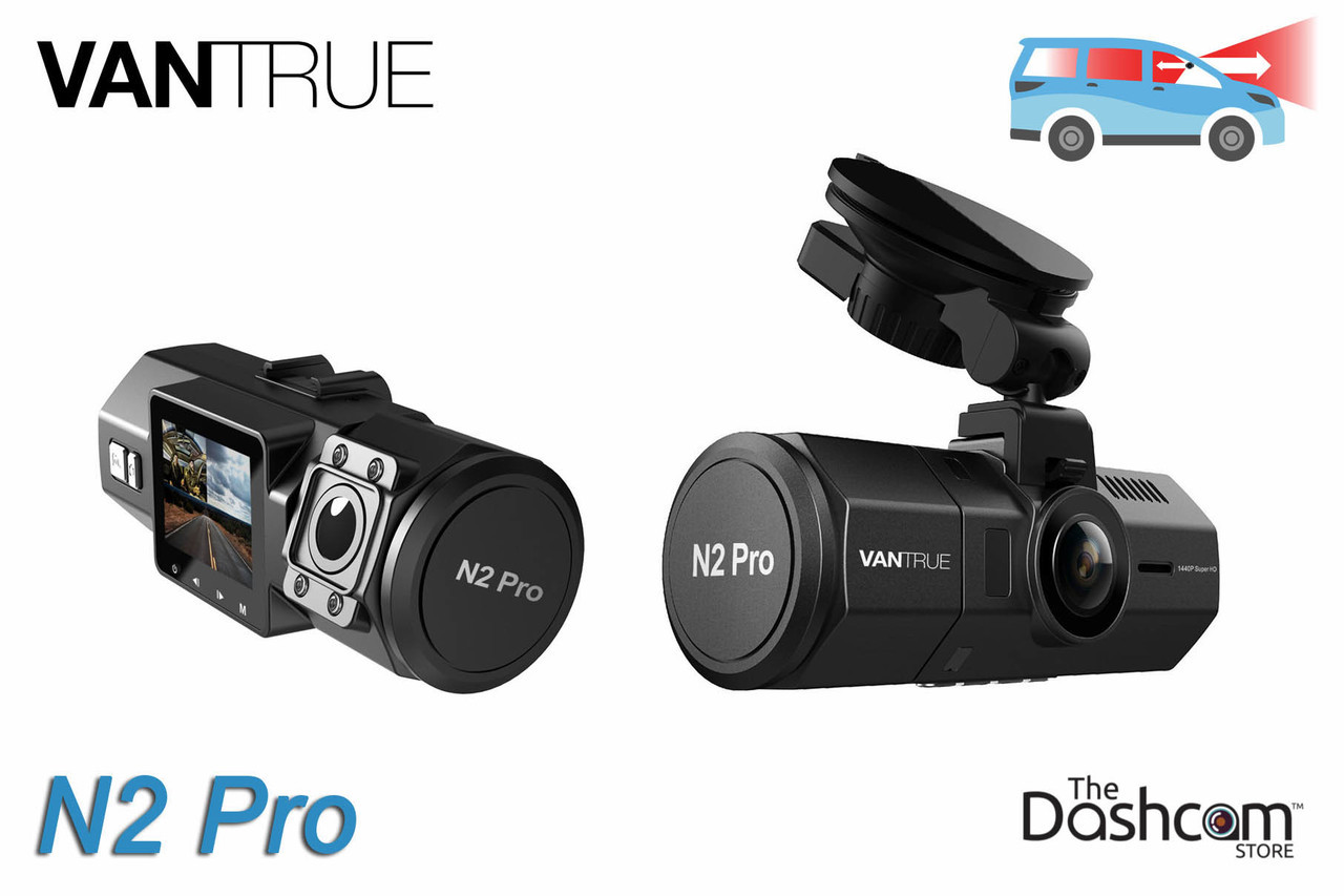 Vantrue N2 Pro Dual Lens 1080p Dash Cam DIY Installation Bundle
