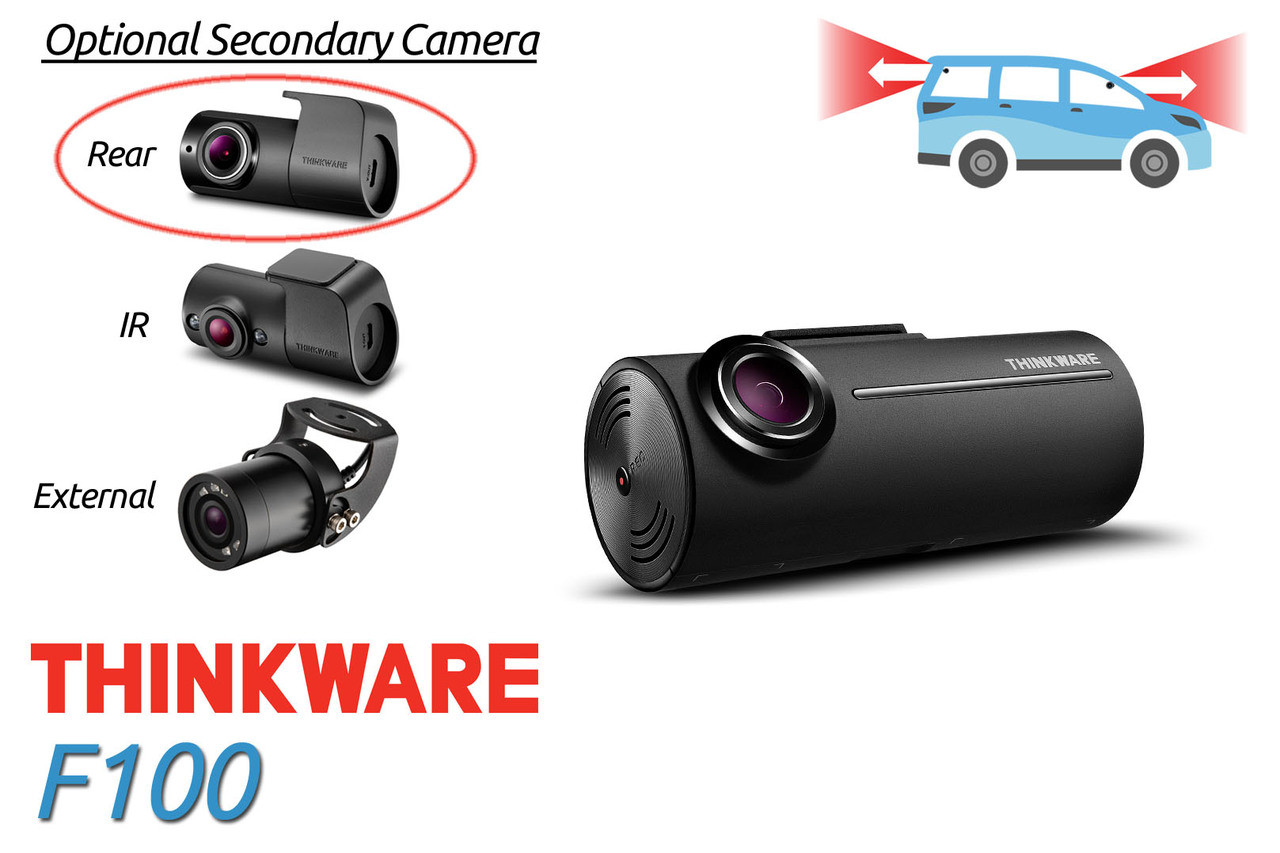 Thinkware F100/F200/FA200 Standard Rear Facing Camera