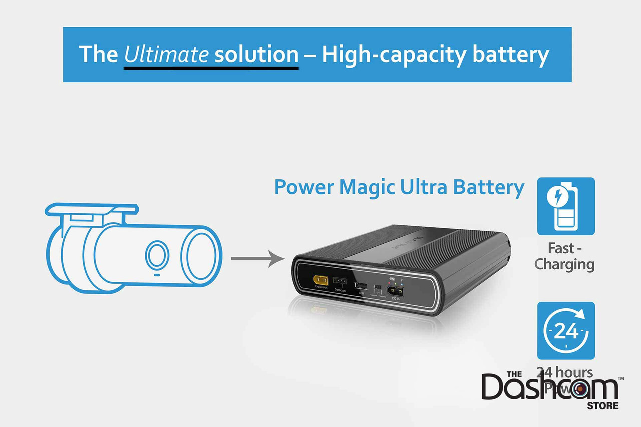 BlackVue B-124X Power Magic Battery Pack | Quick-Charge