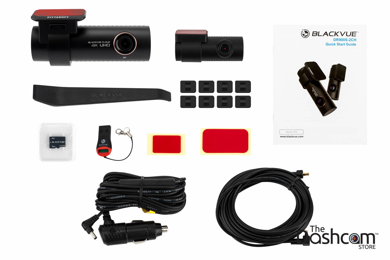 BlackVue DR900S-2CH Dual Lens 4K GPS WiFi Dashcam