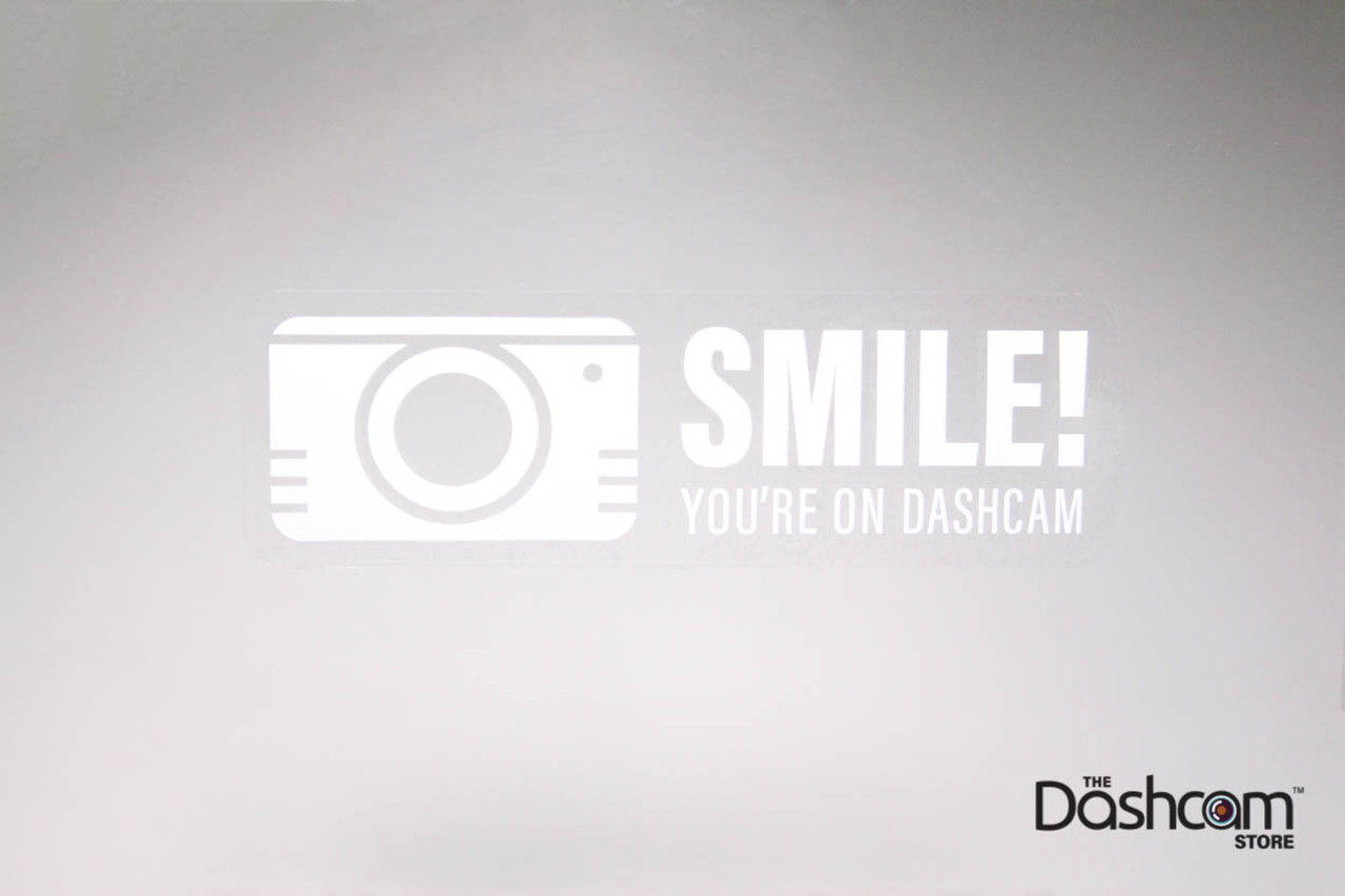 Smile You Are On Dash Cam Art Car Sticker Car Styling Vinyl - Temu