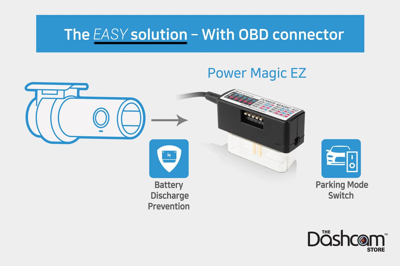 BlackVue Power Magic EZ Plug & Play OBD2 Adapter for Parking