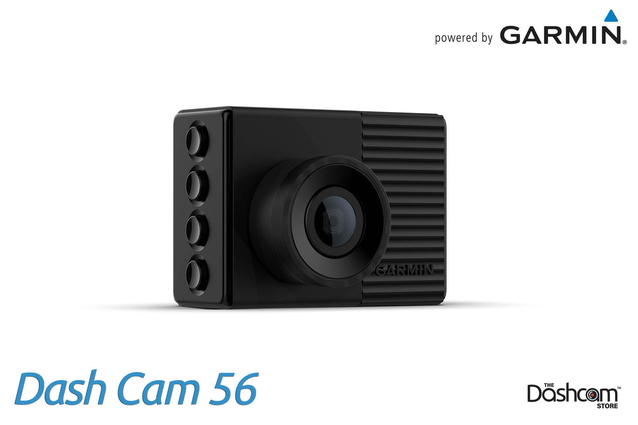 Garmin Dash Cam 56 | Compact 2K Recording w/ GPS & WiFi Garmin Dash Cam 56 | Compact 2K Recording w/ GPS & WiFi