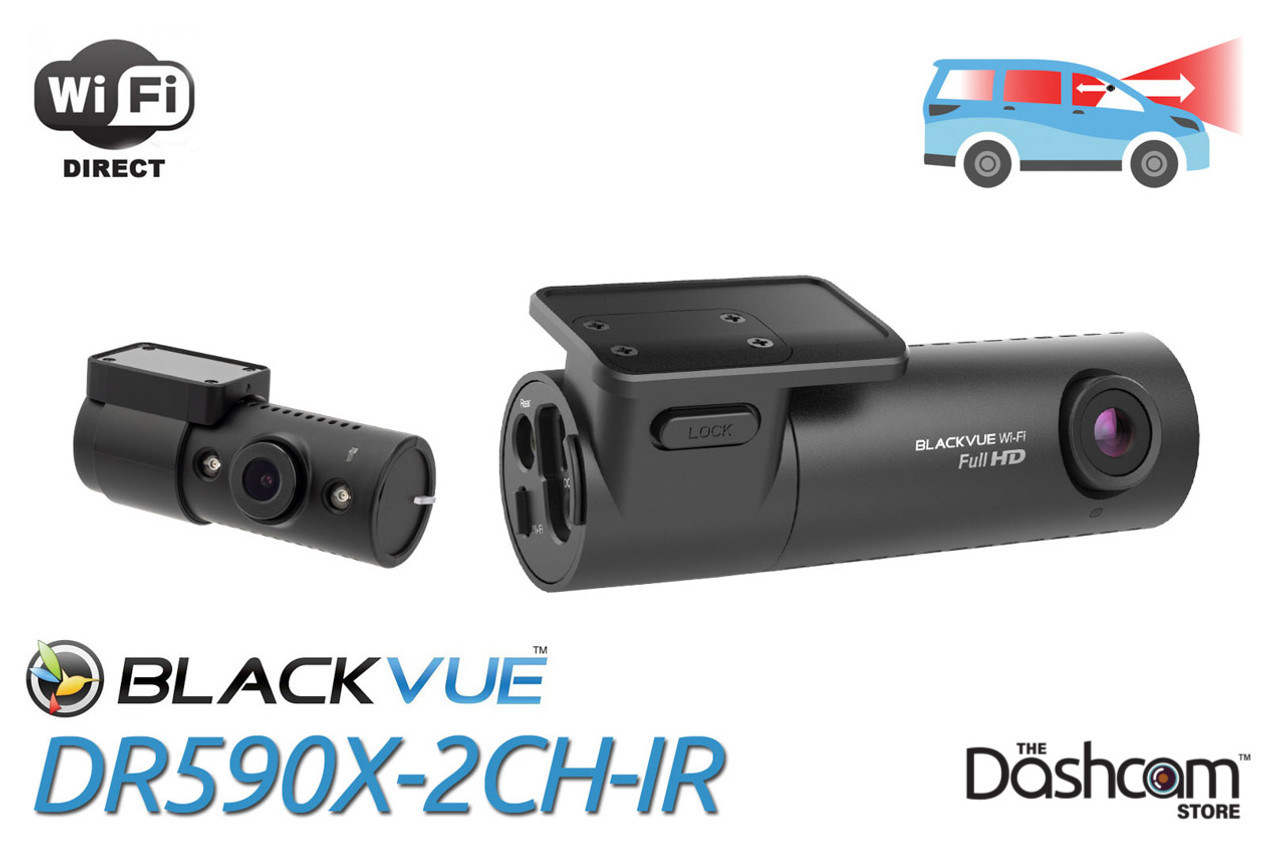 Blackvue Dr590x 2ch Ir Front Inside Dash Cam W Nightvision