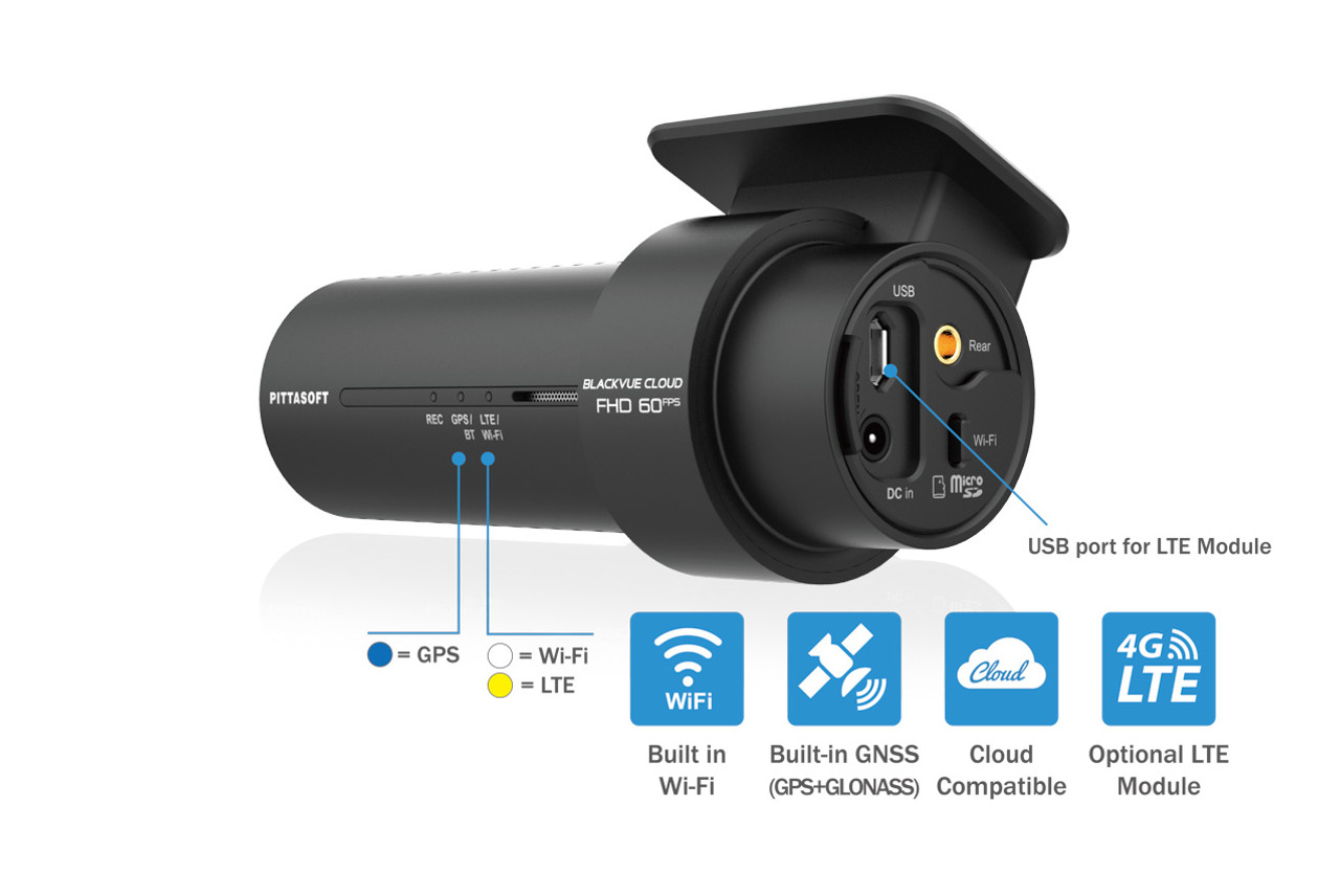 Blackvue Dr750x 2ch Cloud Ready Dash Cam For Front Rear