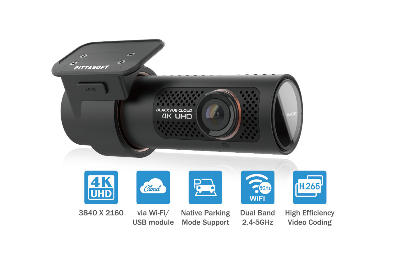 BlackVue DR900X-1CH Single 4K GPS WiFi Cloud-Ready Dash Cam