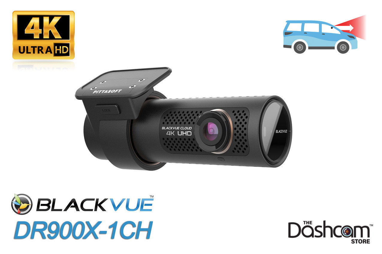 BlackVue DR900X-1CH Single 4K GPS WiFi Cloud-Ready Dash Cam