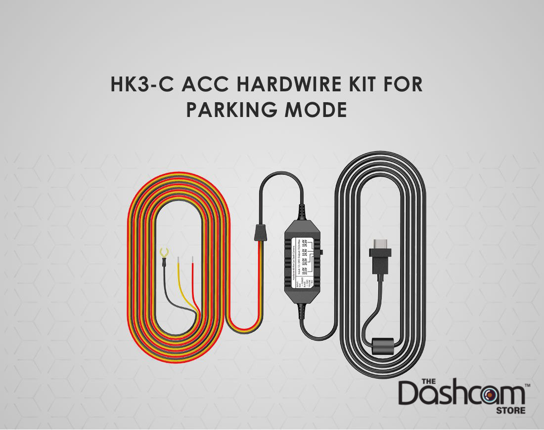 VIOFO HK3-C Hardwire | A139 USB-C Direct-Wire Parking Mode