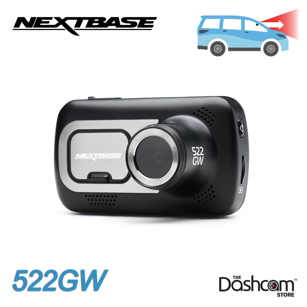 Shop Nextbase 522GW 2K Dash Cam With GPS, CPL, WiFi, Alexa