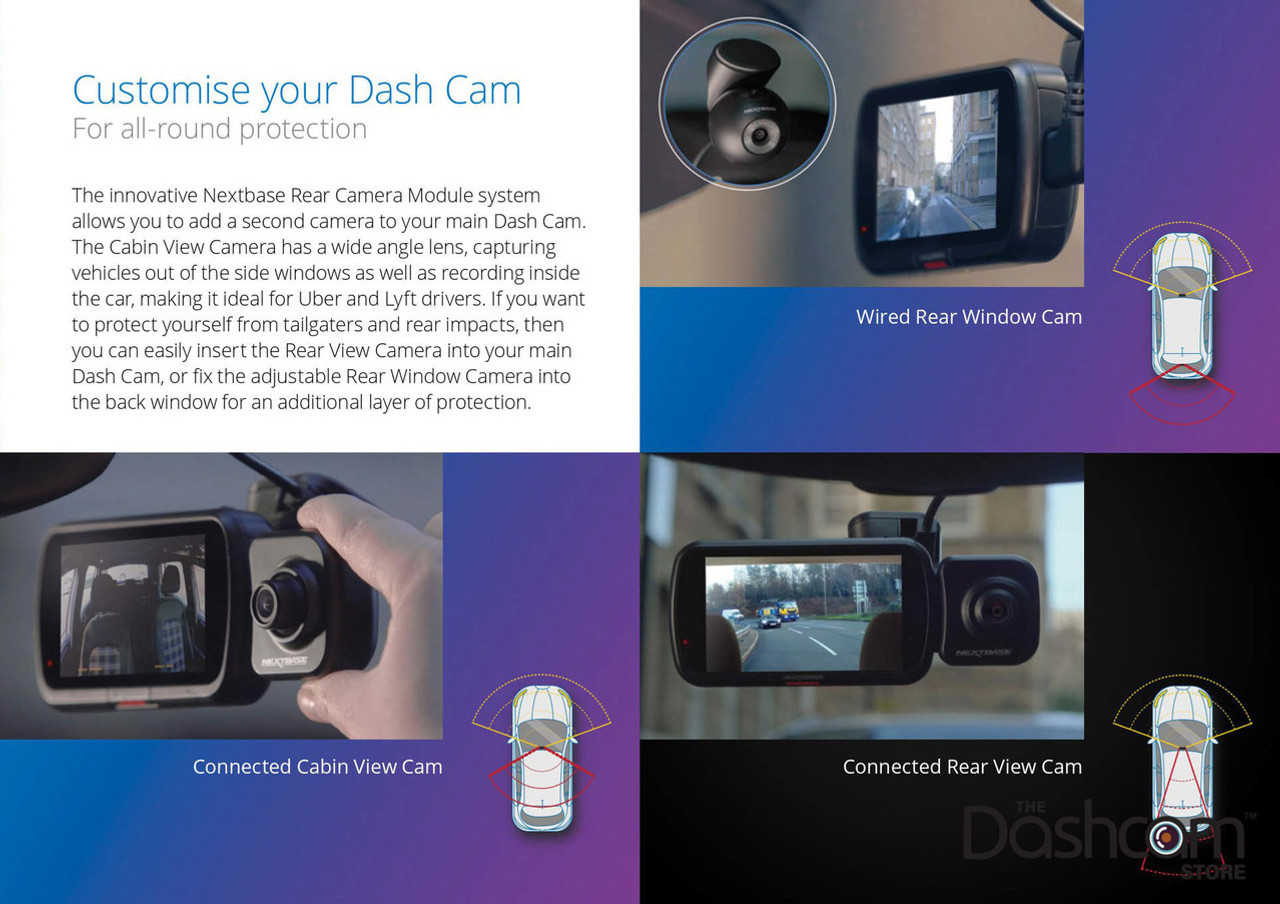 Nextbase Rear Facing Cabin View Dash Camera
