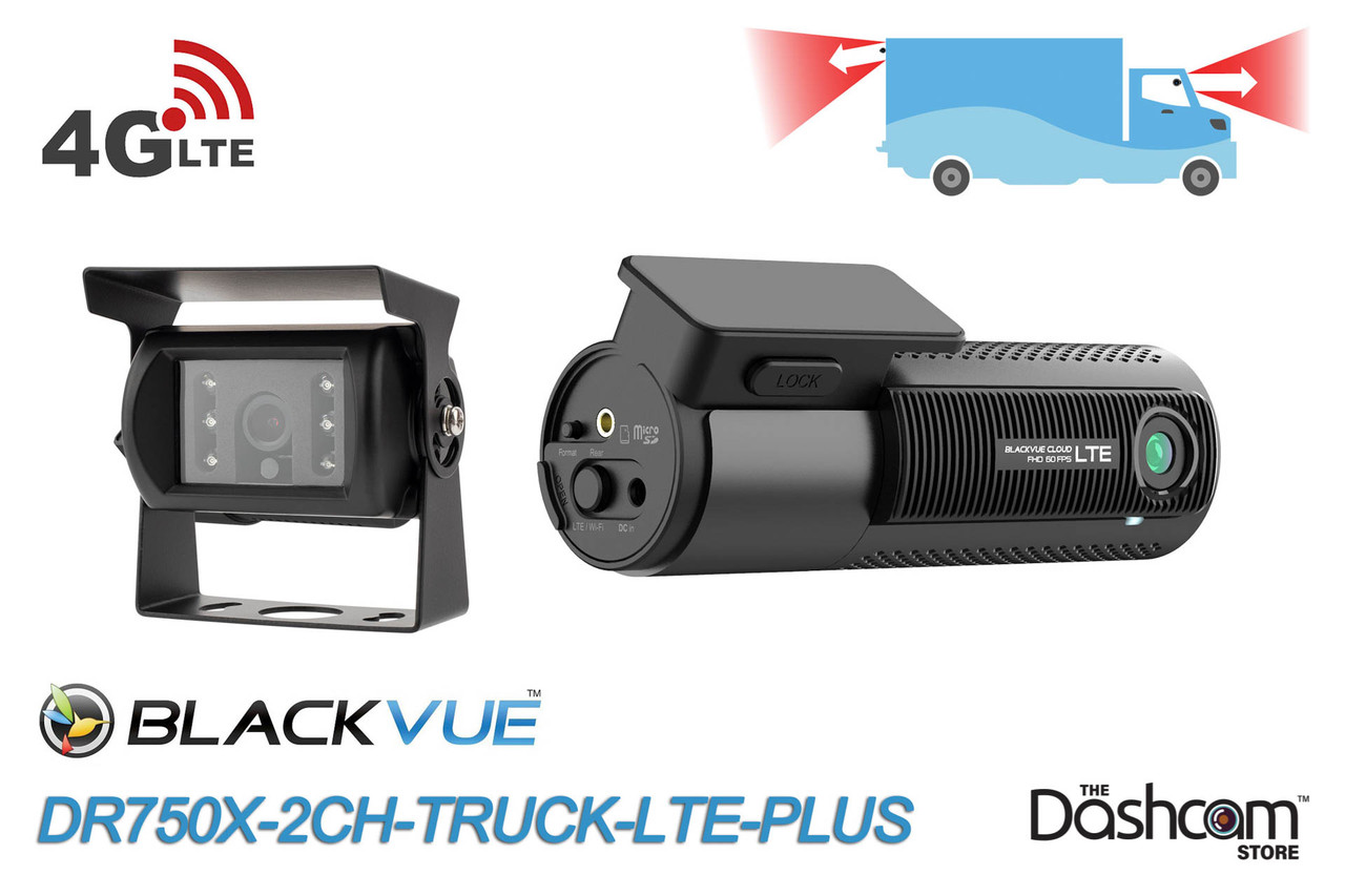 BLACKVUE  ＤＲ750S-2CH BlackVue DR750S-2CH-IR Dash Cam w/Infrared Interior Lens