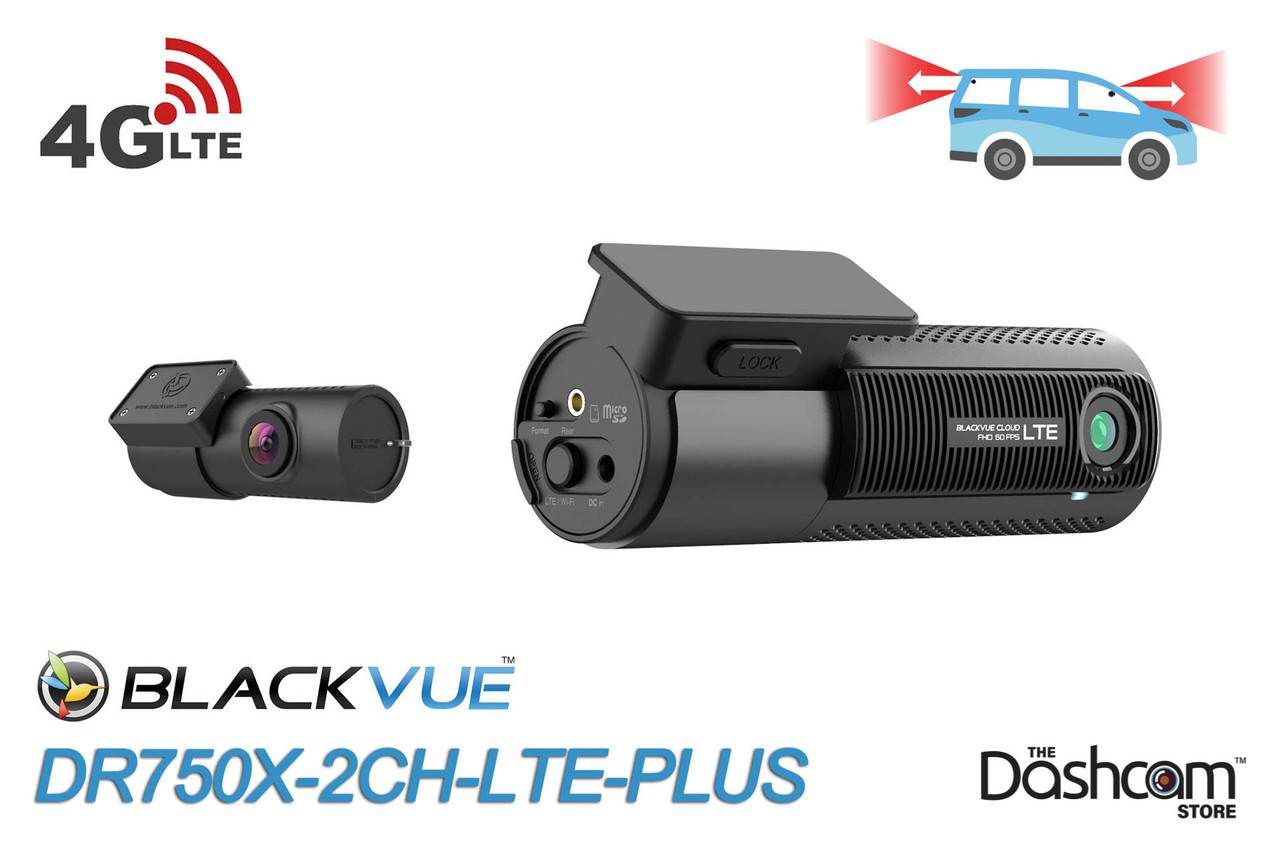 BLACKVUE  ＤＲ750S-2CH BlackVue DR750S-2CH Dual HD GPS WiFi Dash Cam Front & Rear