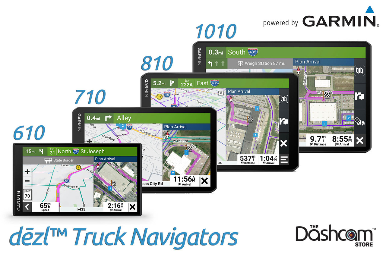 Shop New Dēzl GPS Truck Navigators | OTR610/710/810/110