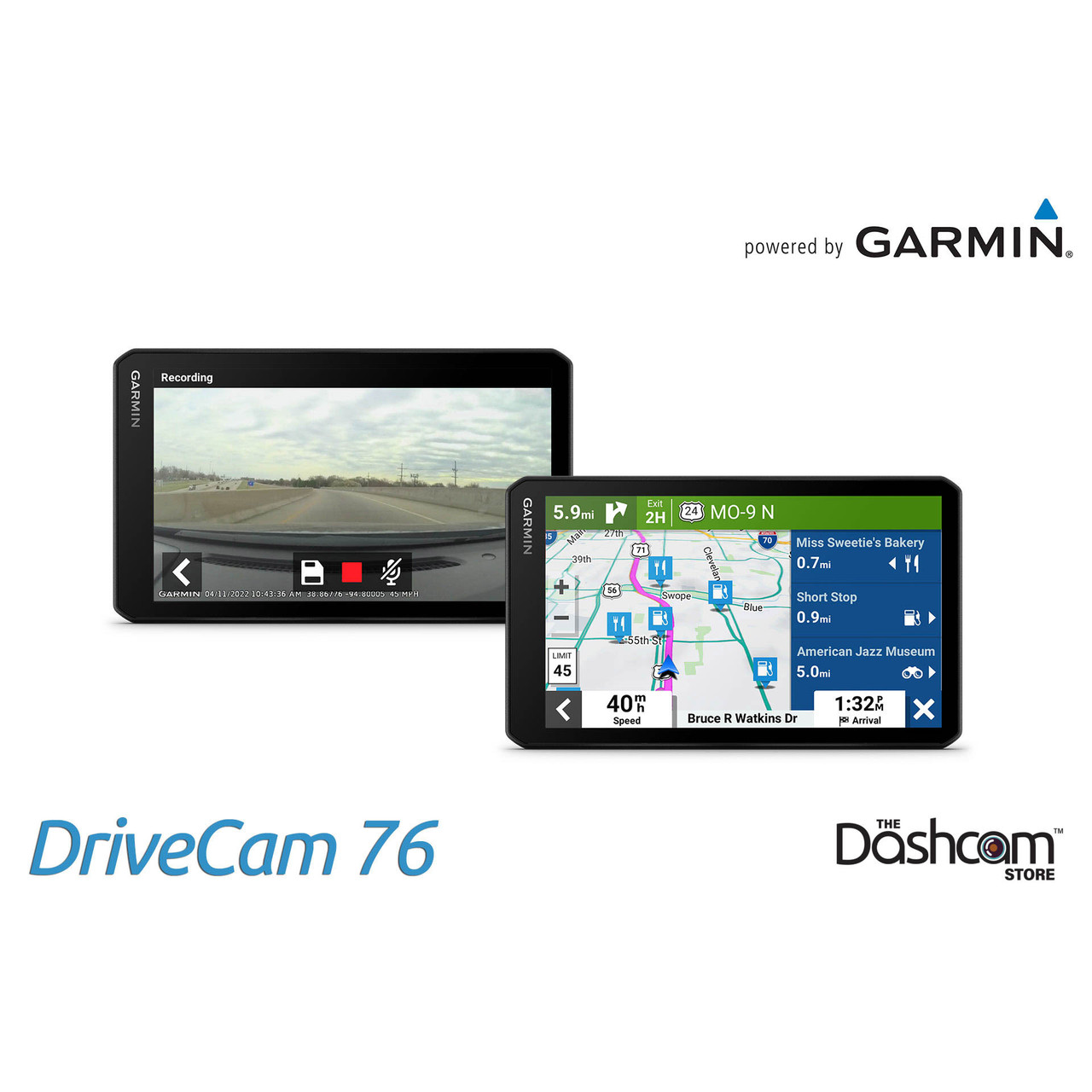 hellige Jernbanestation højen Buy Garmin DriveCam 76 GPS Navigator w/ Built-in Dash Cam