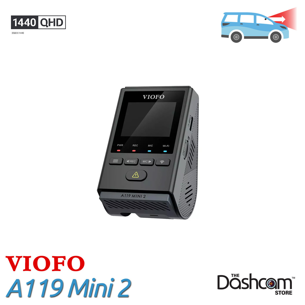 Best viofo compact a119 v2 2026 Shop VIOFO A119 Mini 2 Tiny Dashcam w WiFi Voice Control