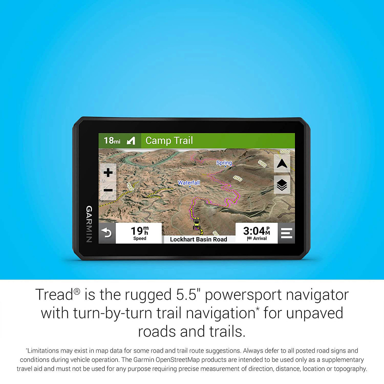 terugtrekken rem Van toepassing zijn Shop Garmin Tread Base Powersport SXS Off-Road GPS Navigator