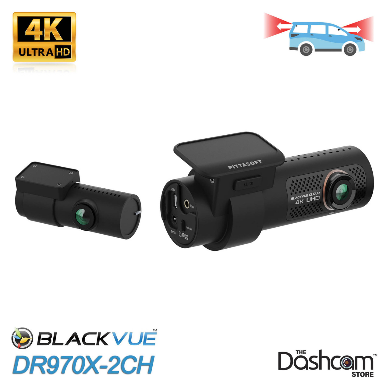 4K Cloud Dash Cams for Cars and Trucks - BlackVue Dash Cameras